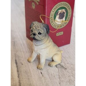 American Canine Association pug limited edition dog animal ornament